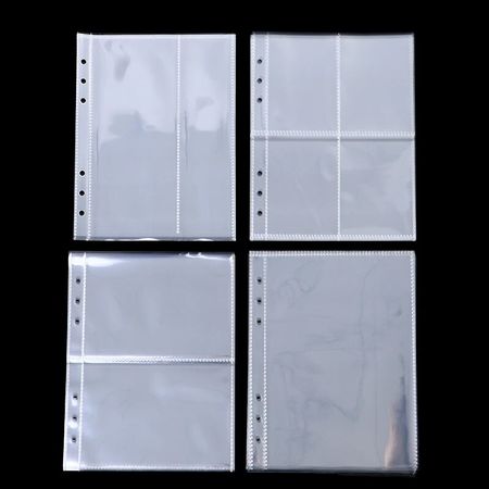 10 шт., прозрачные пластиковые фотоальбомы
