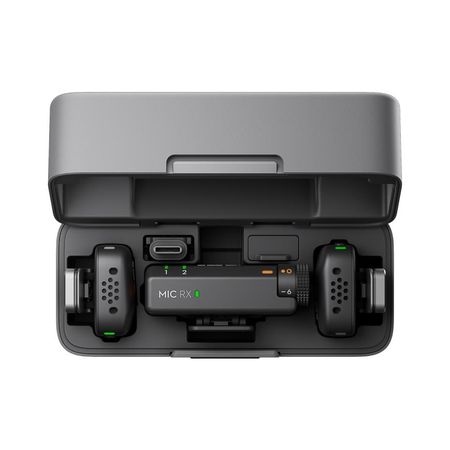 Беспроводной микрофон DJI Mic Mini (2 передатчика, приёмник, зарядный футляр)