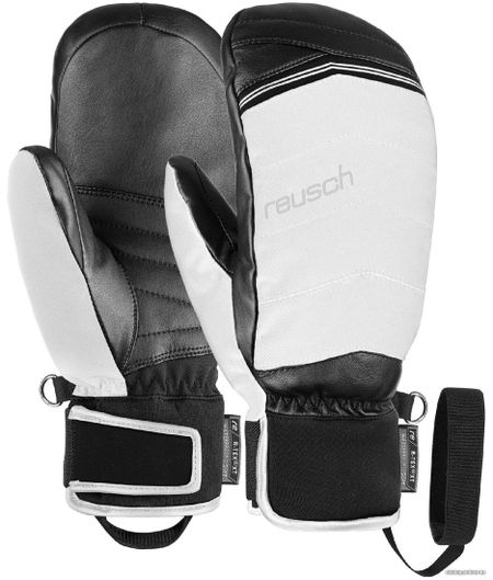 Горнолыжные варежки Reusch Laura R-Tex XT 6131550-7703 (р-р 7, mitten black/white/silver)