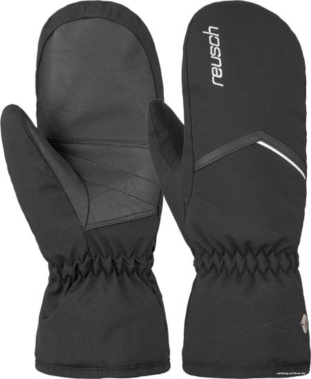 Горнолыжные варежки Reusch Marisa Mitten 6031450-7701 (р. 8, black/white)